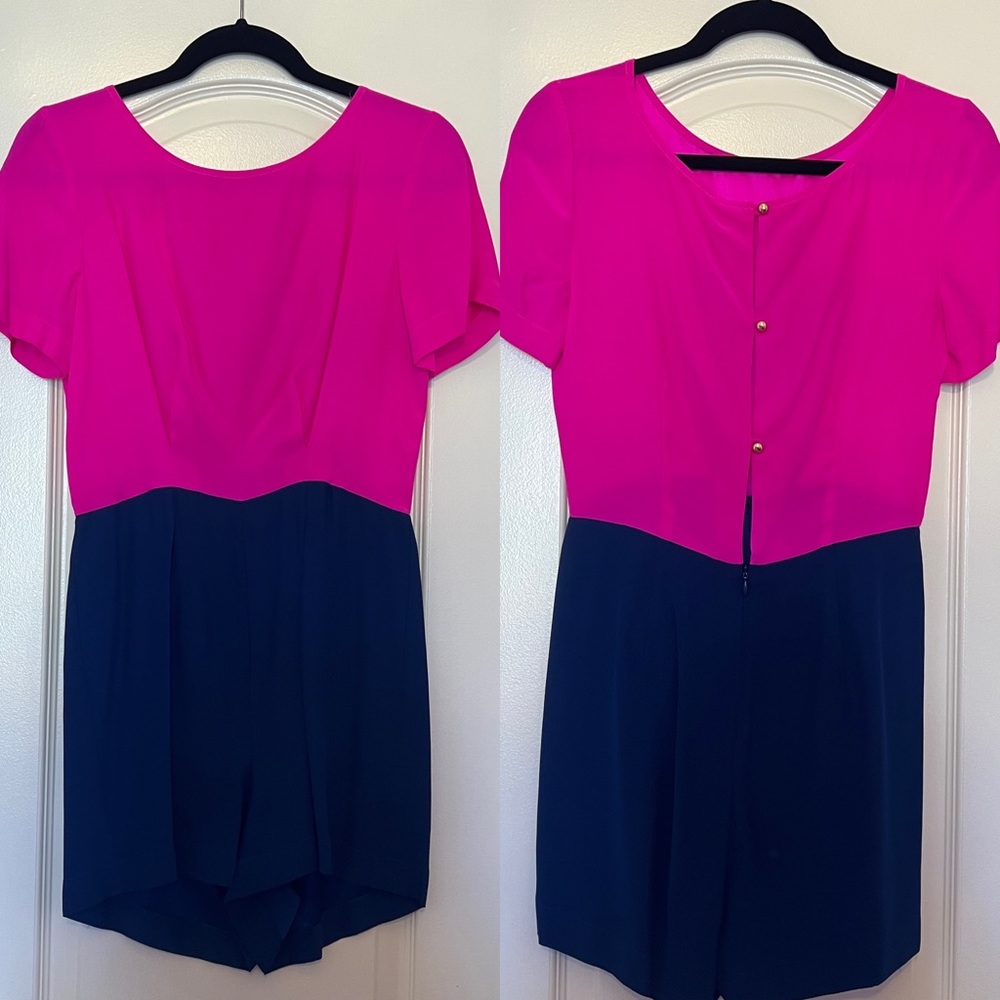 Amanda Uprichard 100% Silk Romper Size S